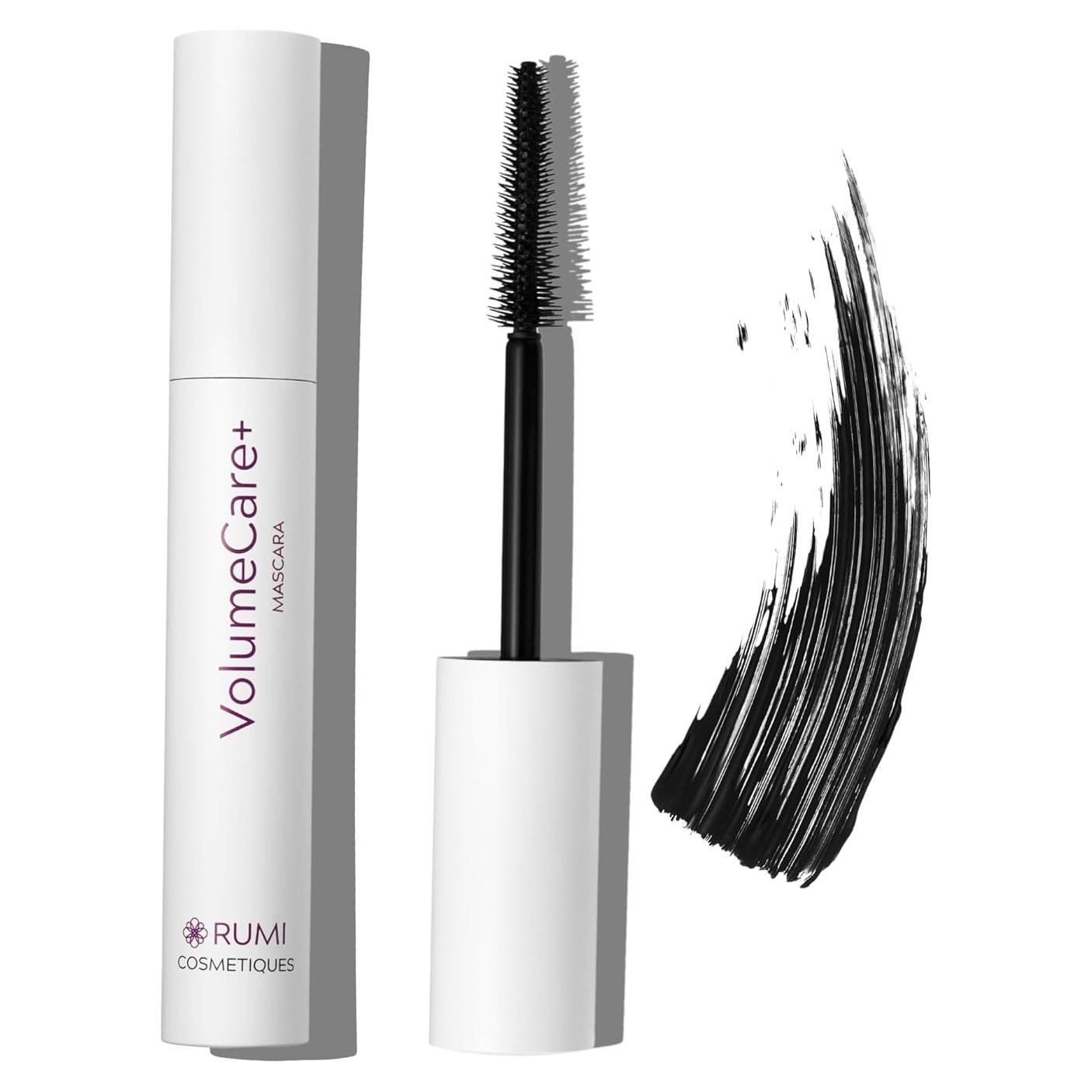 Máscara VolumeCare+ Rumi Cosmetiques para Pestañas Maduras - Hipoalergénica, Volumen y Longitud Extrema