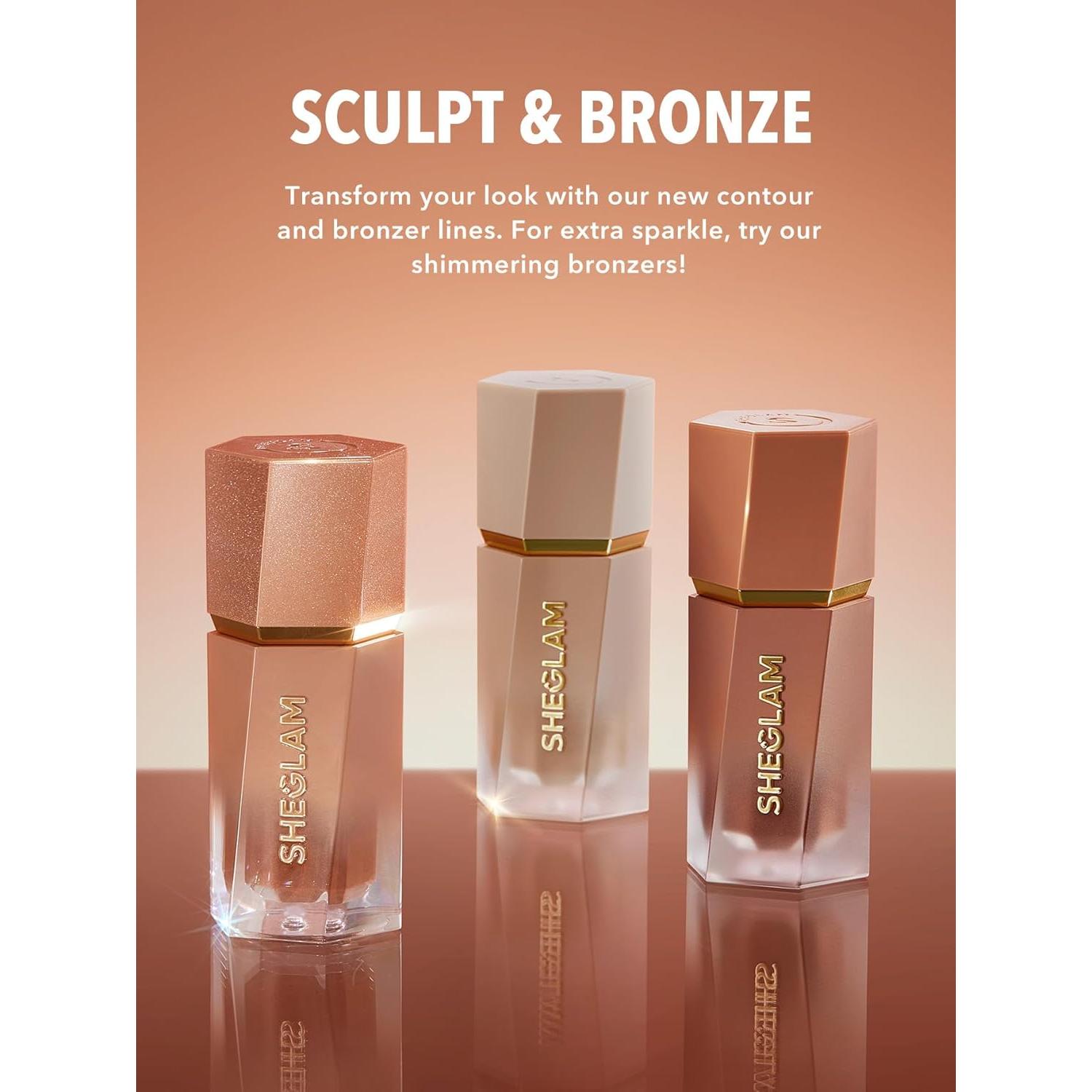 Bronceador Líquido Mate SHEGLAM Sun Beam 59g Siena Quemada