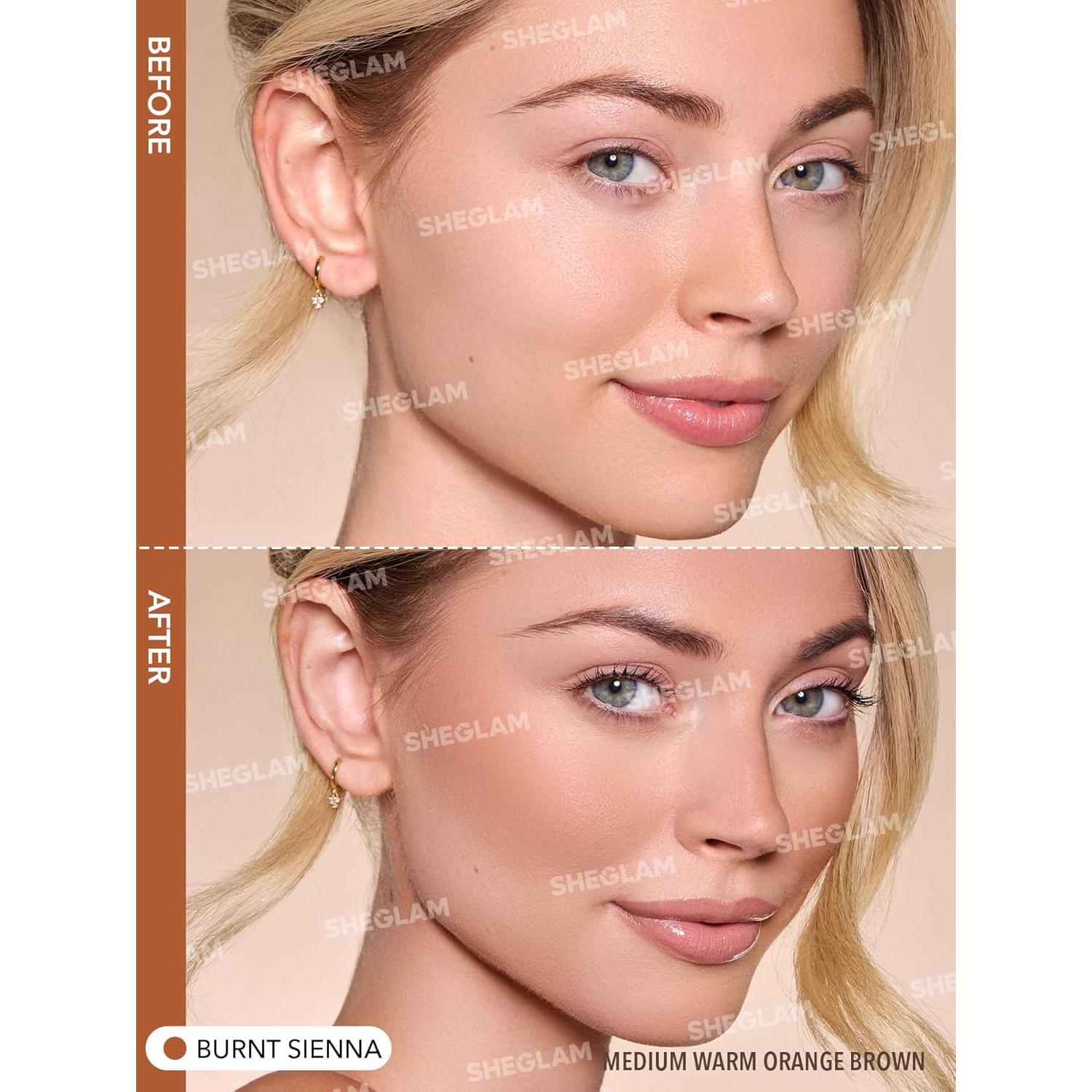 Bronceador Líquido Mate SHEGLAM Sun Beam 59g Siena Quemada