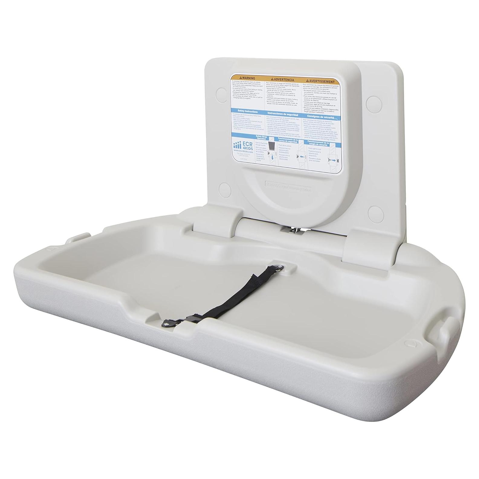 Estación de Cambio de Pared ECR4Kids para Bebés 91x57cm