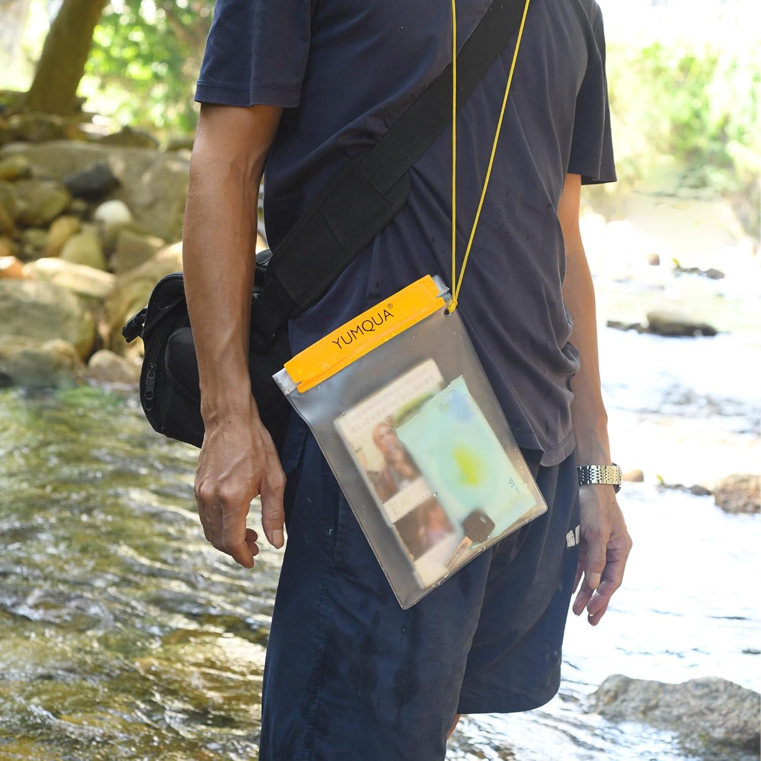 Bolsas Impermeables YUMQUA Wpc-04 para Teléfono y Documentos