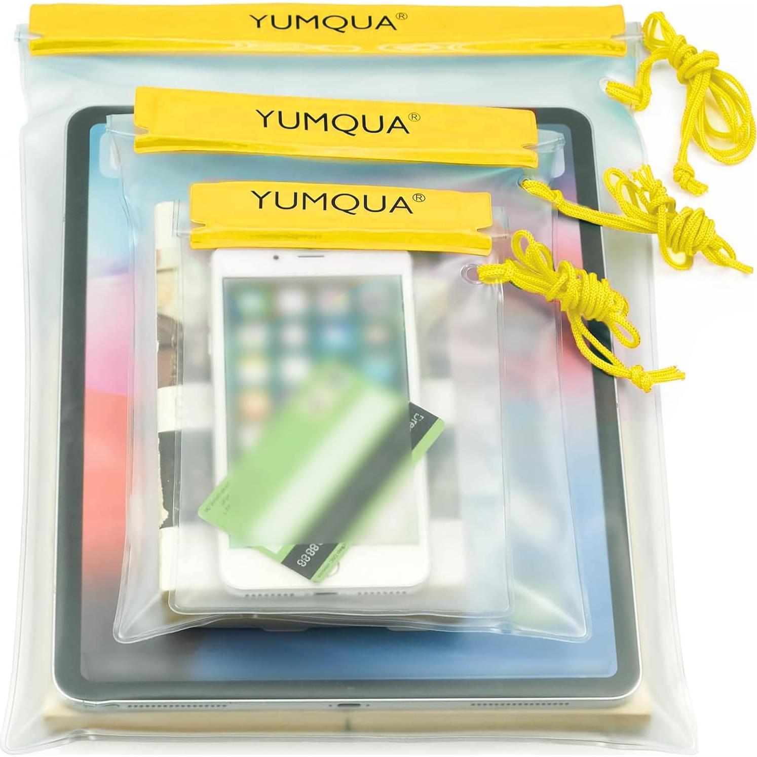 Bolsas Impermeables YUMQUA Wpc-04 para Teléfono y Documentos