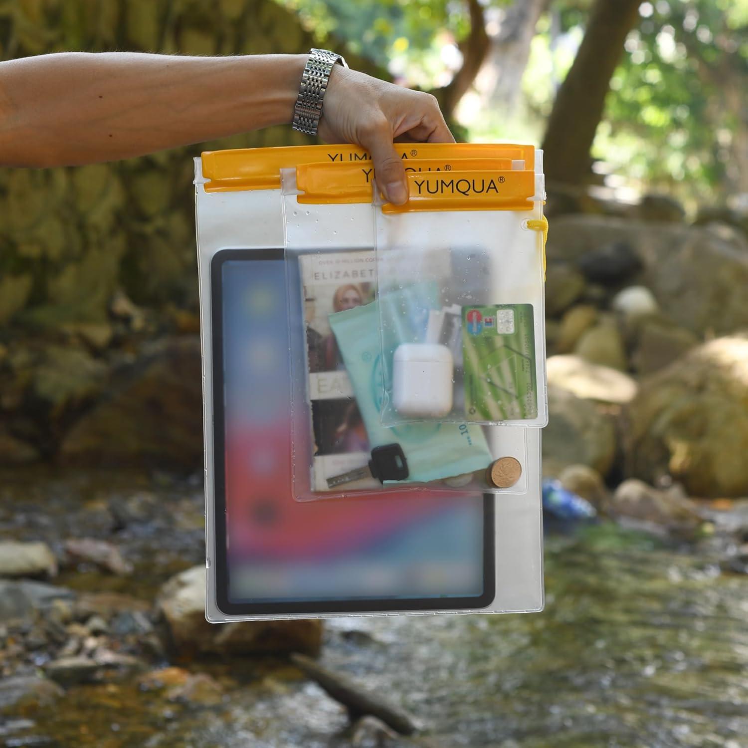 Bolsas Impermeables YUMQUA Wpc-04 para Teléfono y Documentos