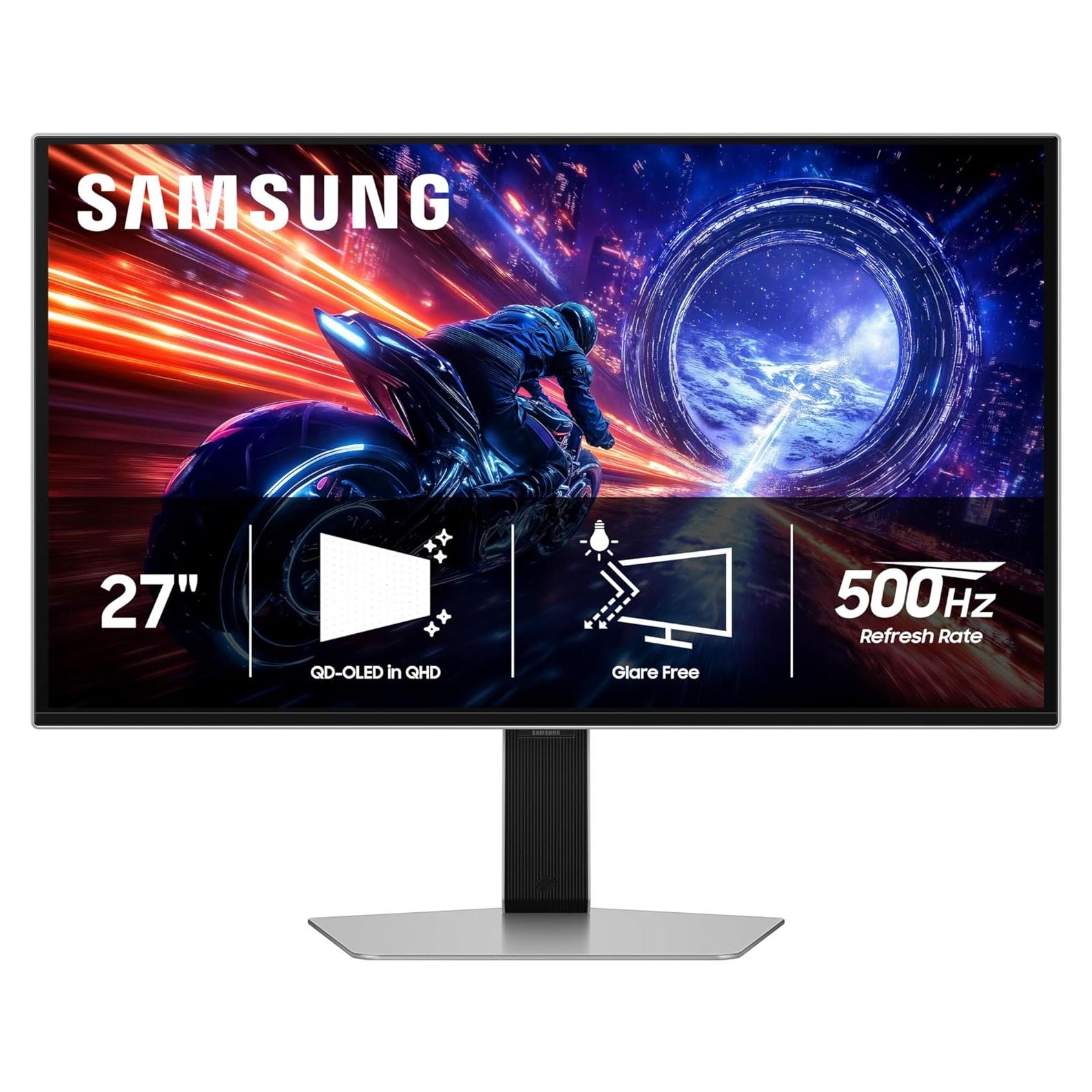 Monitor de Juegos Samsung 27" Odyssey G6 QHD OLED 500Hz