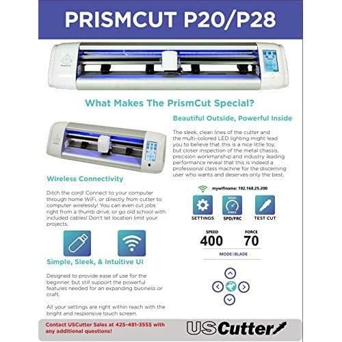 Cortadora de Vinilo PrismCut P20 WiFi 40.64 cm Automática