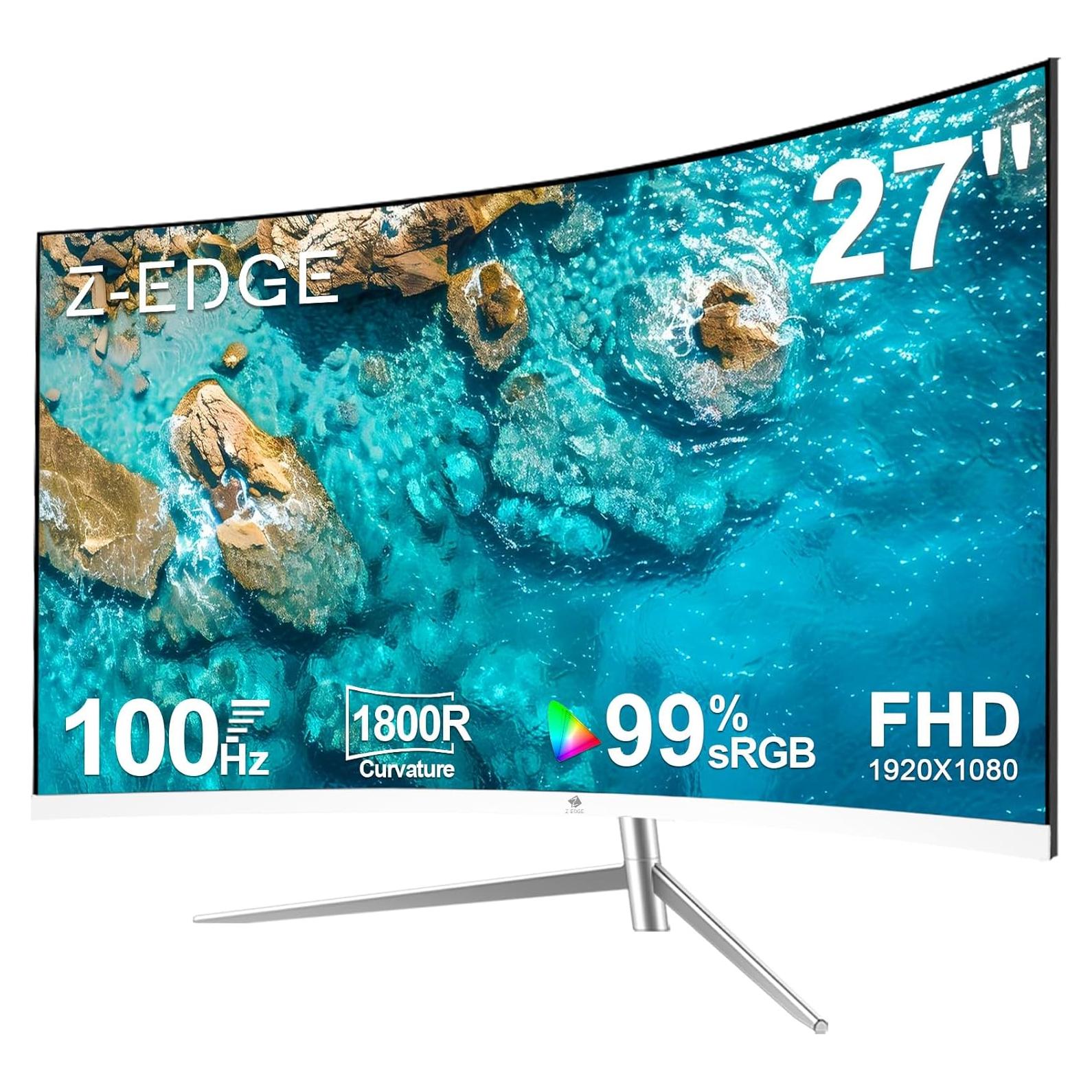 Monitor Curvo Z-Edge U27C 27" Full HD 1080P 100Hz
