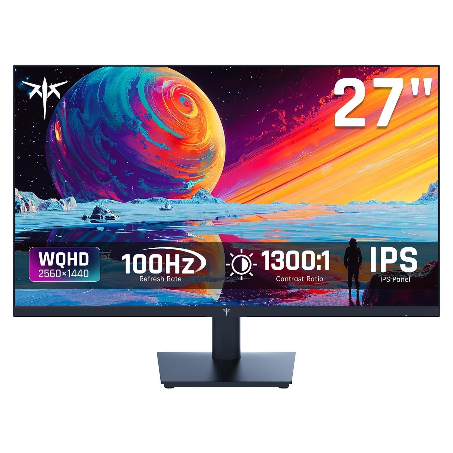 Monitor KTC QHD 27" IPS 100Hz Anti-Luz Azul 2560x1440