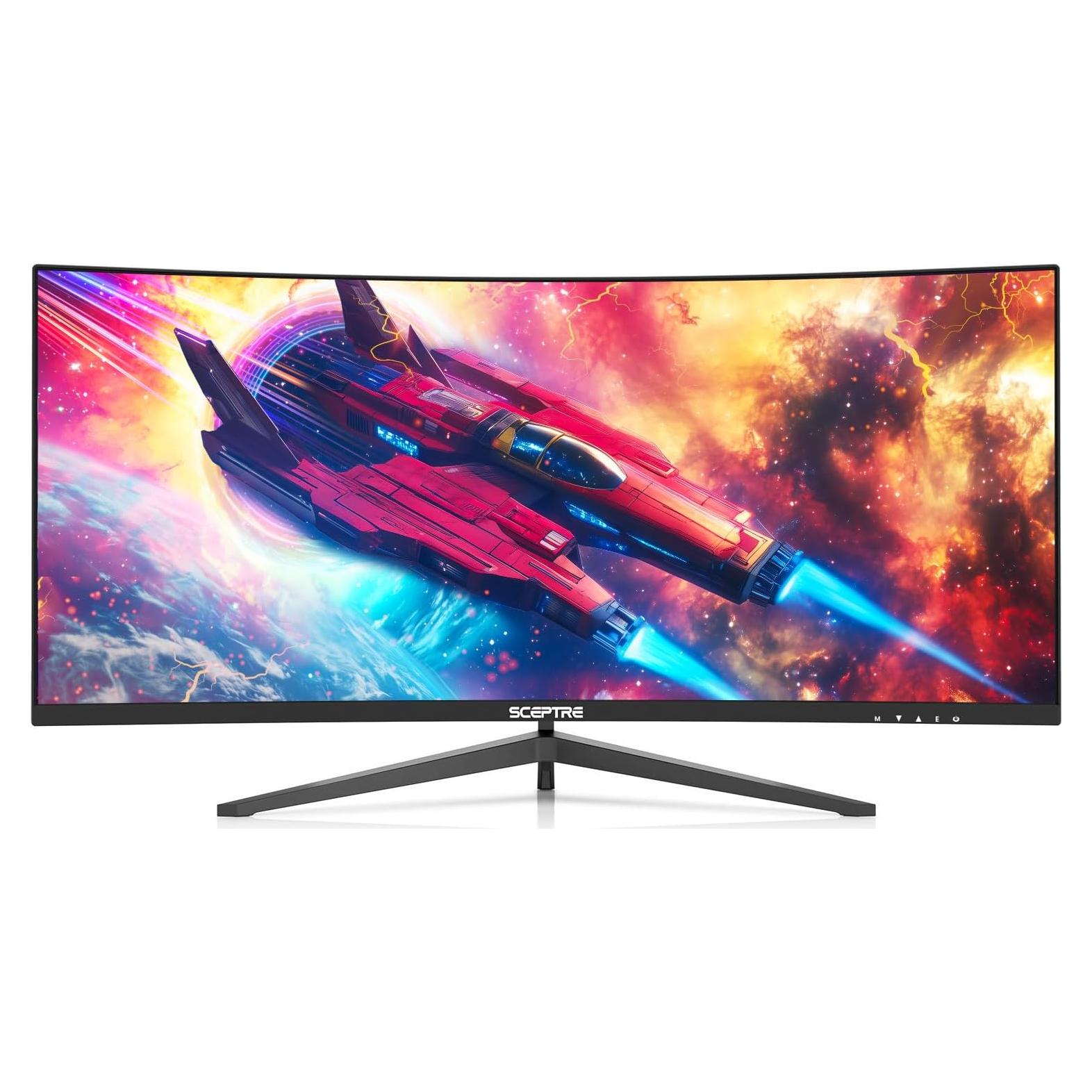 Monitor Curvo de Juegos Sceptre 30" 2560x1080p 200Hz HDMI DP