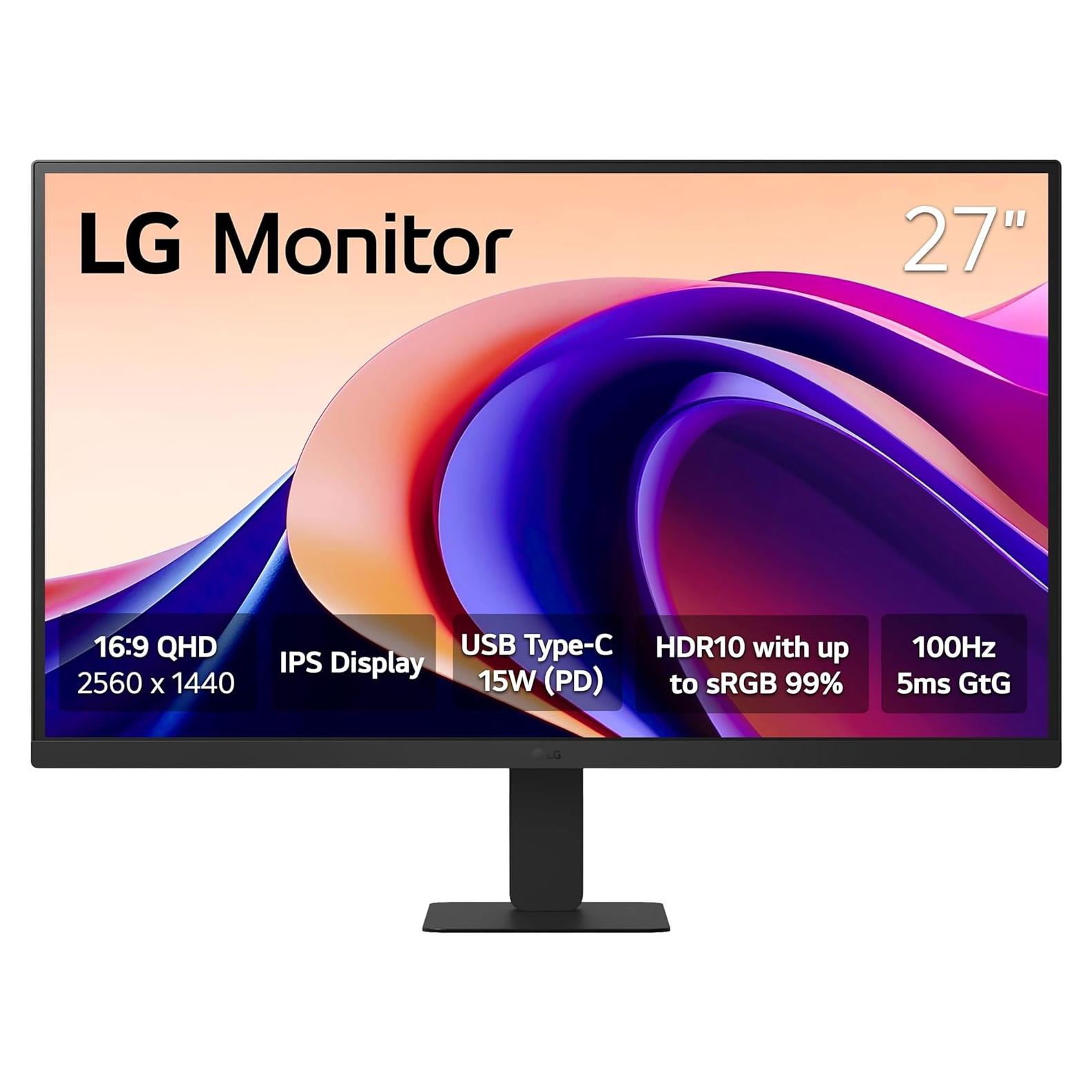 Monitor LG 27U631A-B QHD 27" 2560x1440 100Hz IPS HDR10