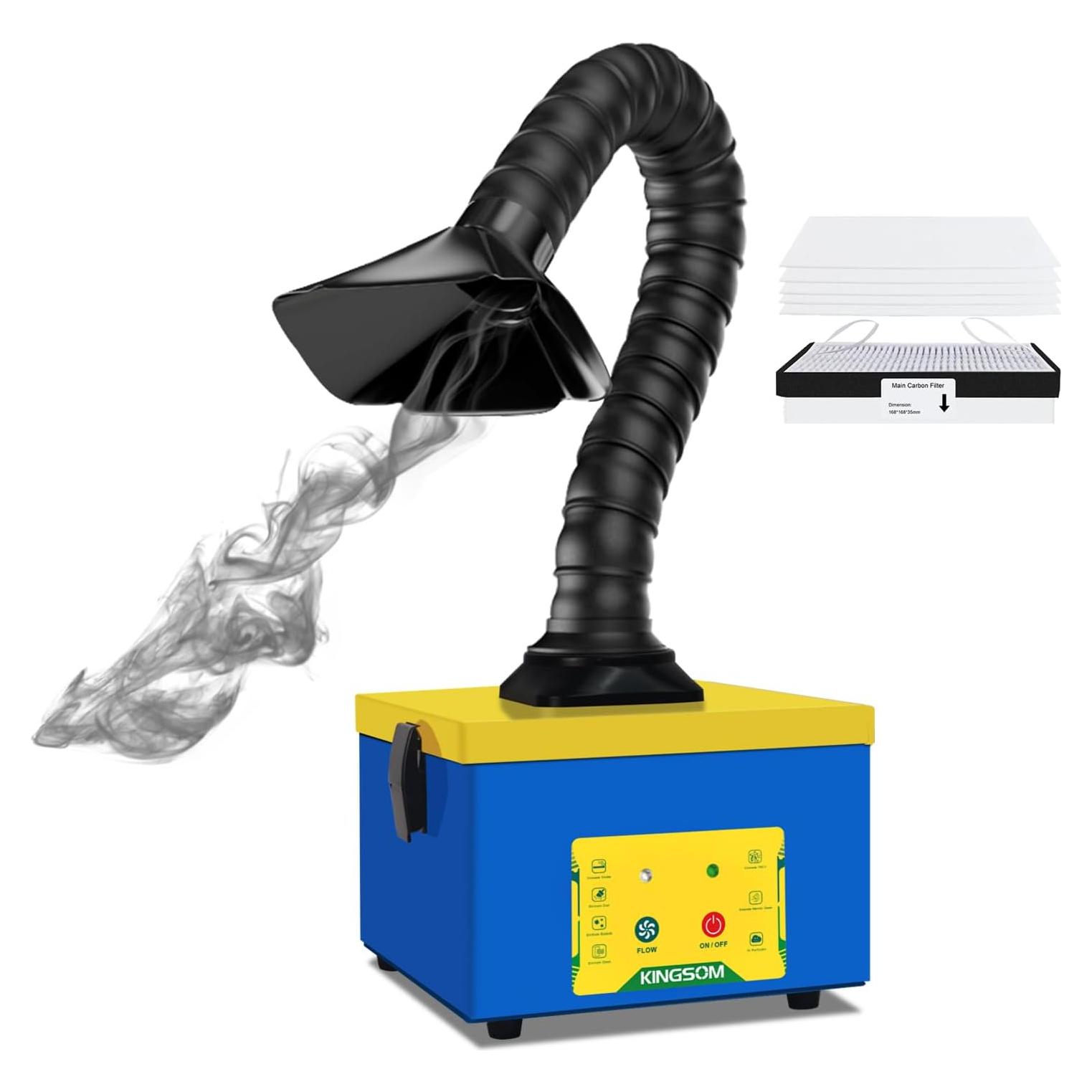 Extractor de humo KINGSOM K-SOON1 180 m³/h 3 velocidades