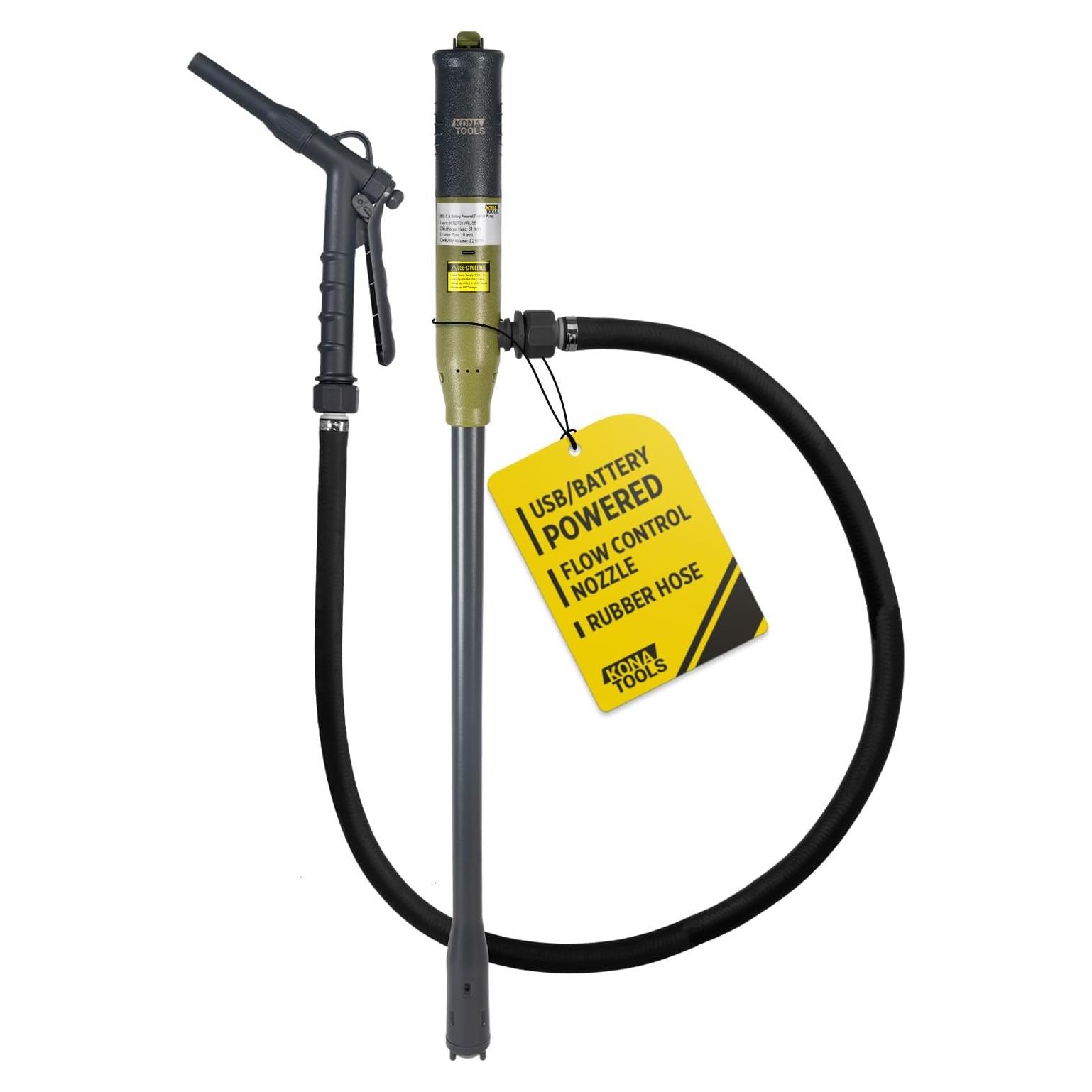 Bomba de Transferencia de Combustible KONA TOOLS KTEP01MRUSB 12 L/min