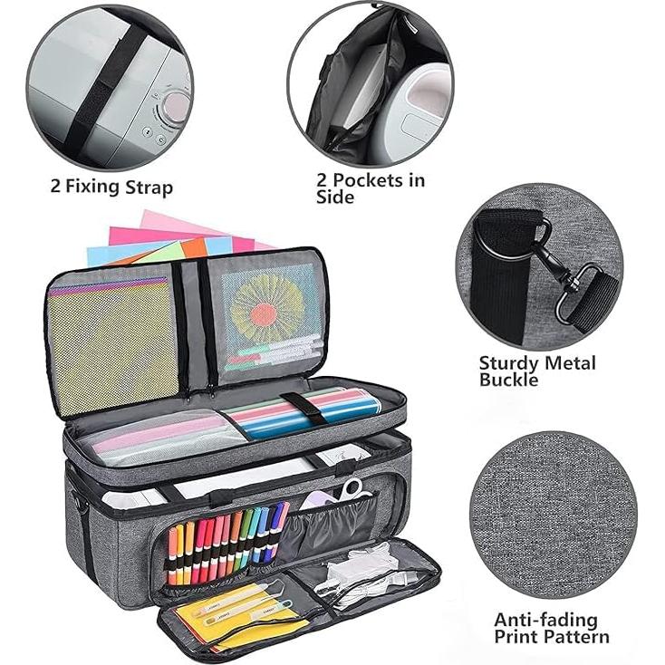 Funda para Cricut Maker 3/4 y Explore 3/Air 2 IMAGINING Gris