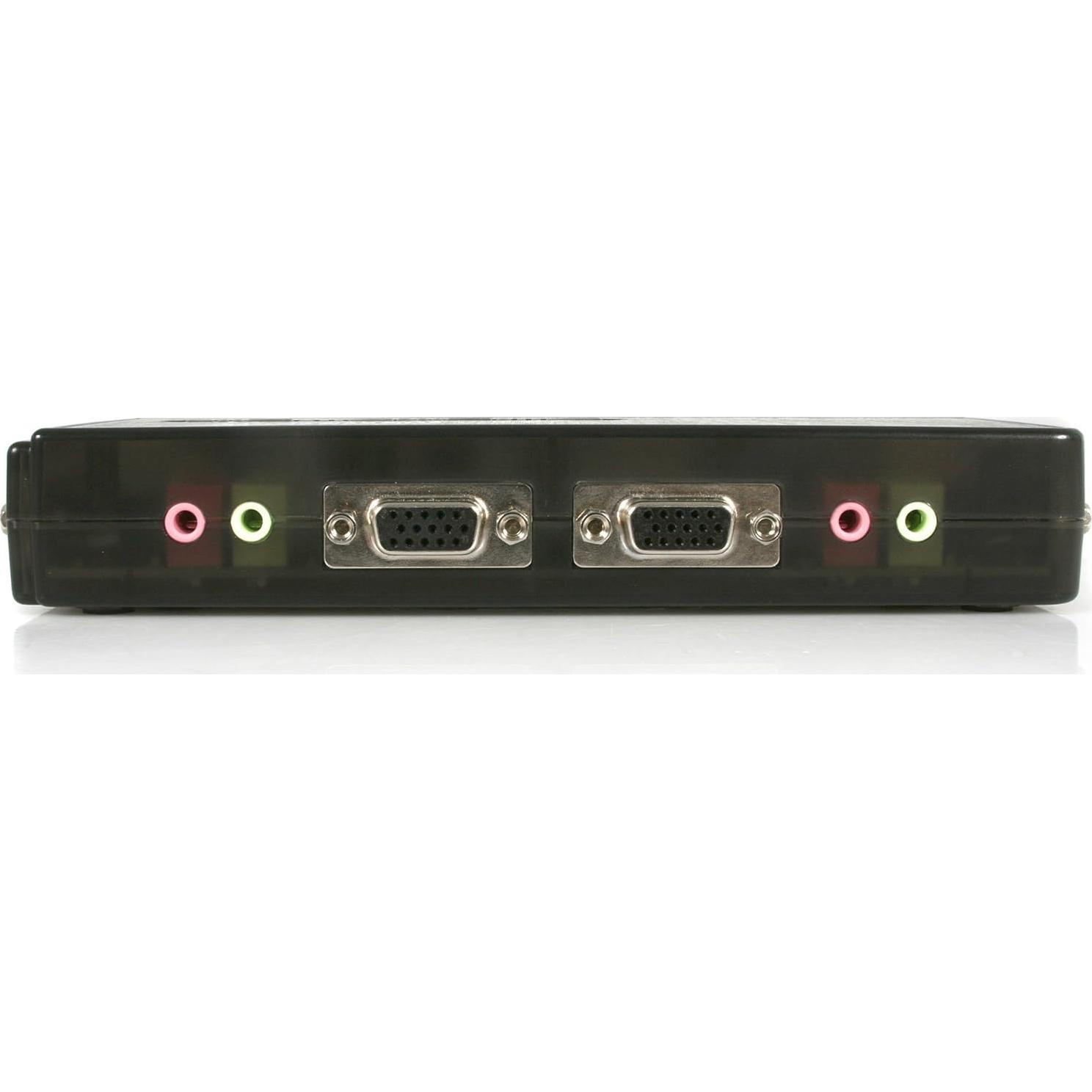 Conmutador KVM USB 4 Puertos StarTech SV411KUSB con Cables