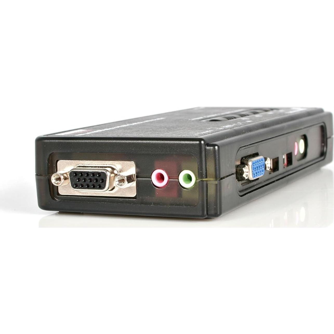 Conmutador KVM USB 4 Puertos StarTech SV411KUSB con Cables