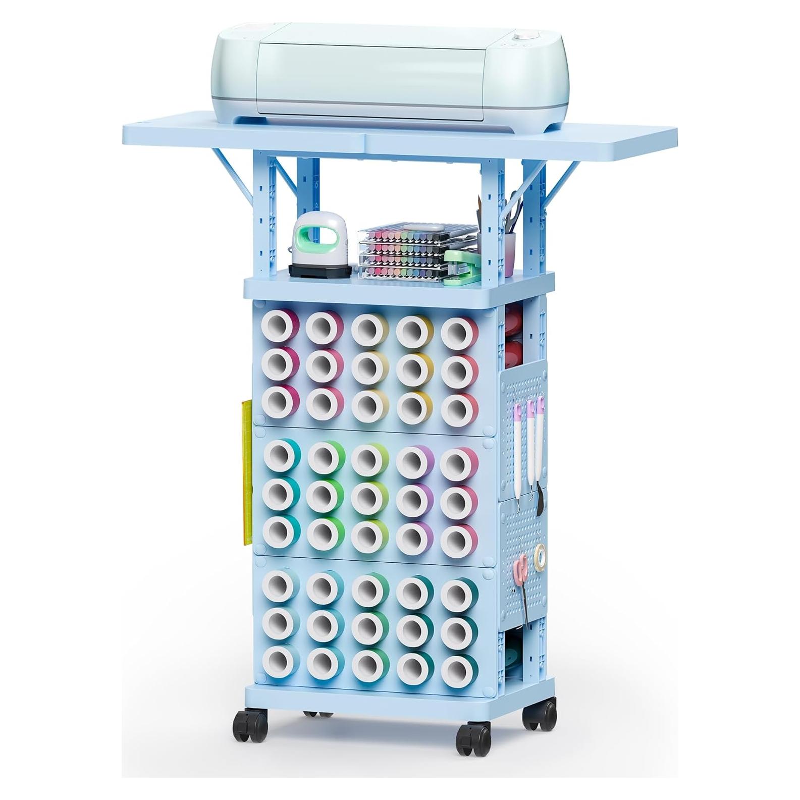 Carro de Almacenamiento para Manualidades Sunnacate 45 Rollos