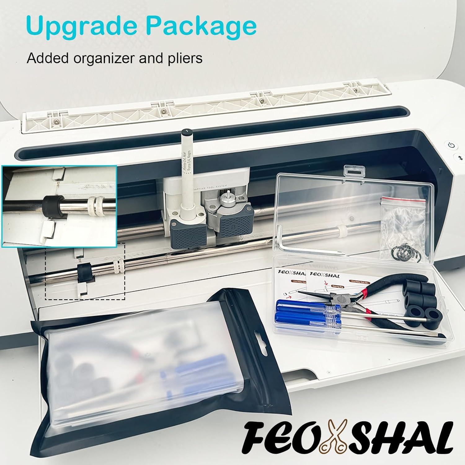 Kit de Reemplazo de Rodillos de Goma FEOXSHAL para Cricut Maker