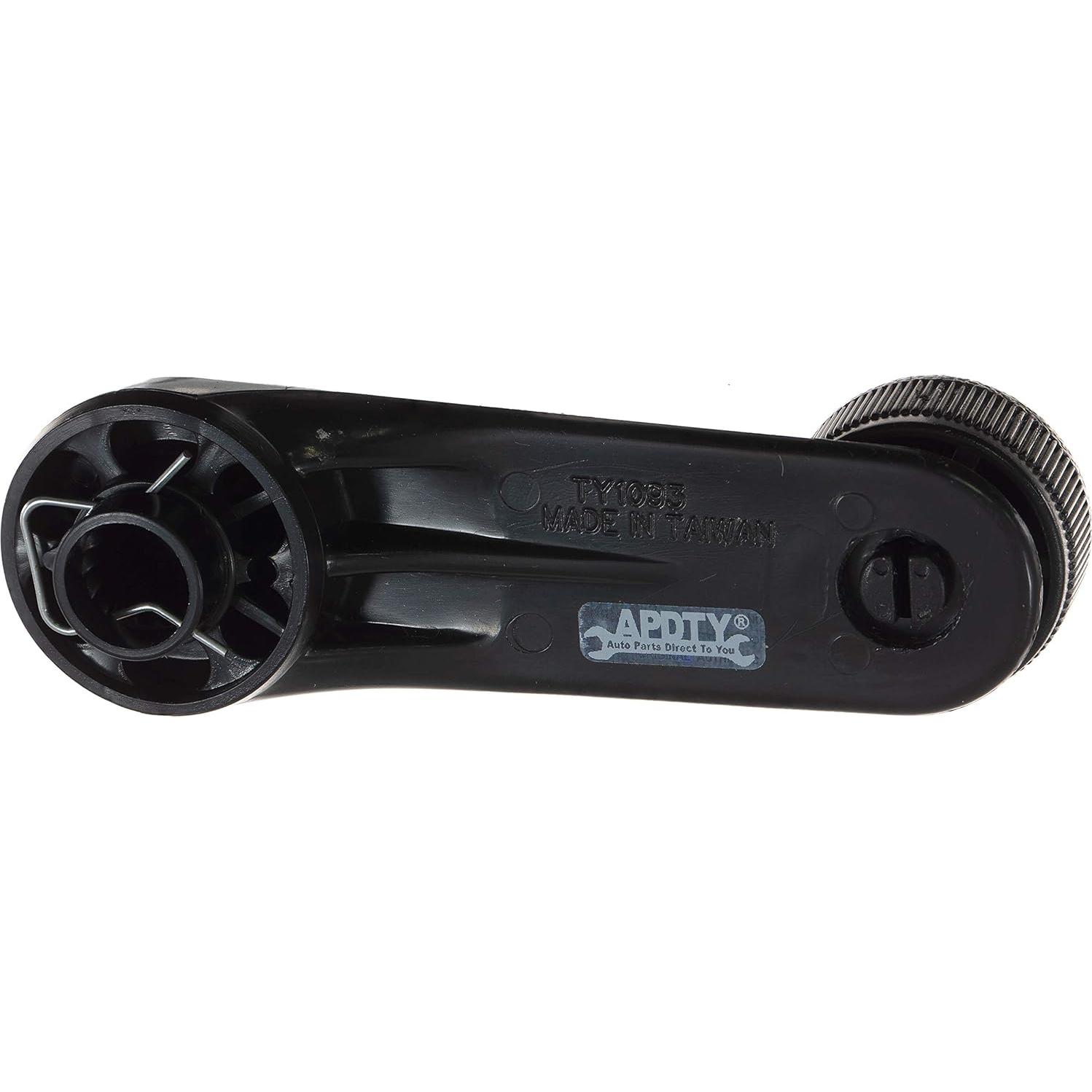 Manija de Ventana Manual APDTY 87989 Plástico Negro para Toyota