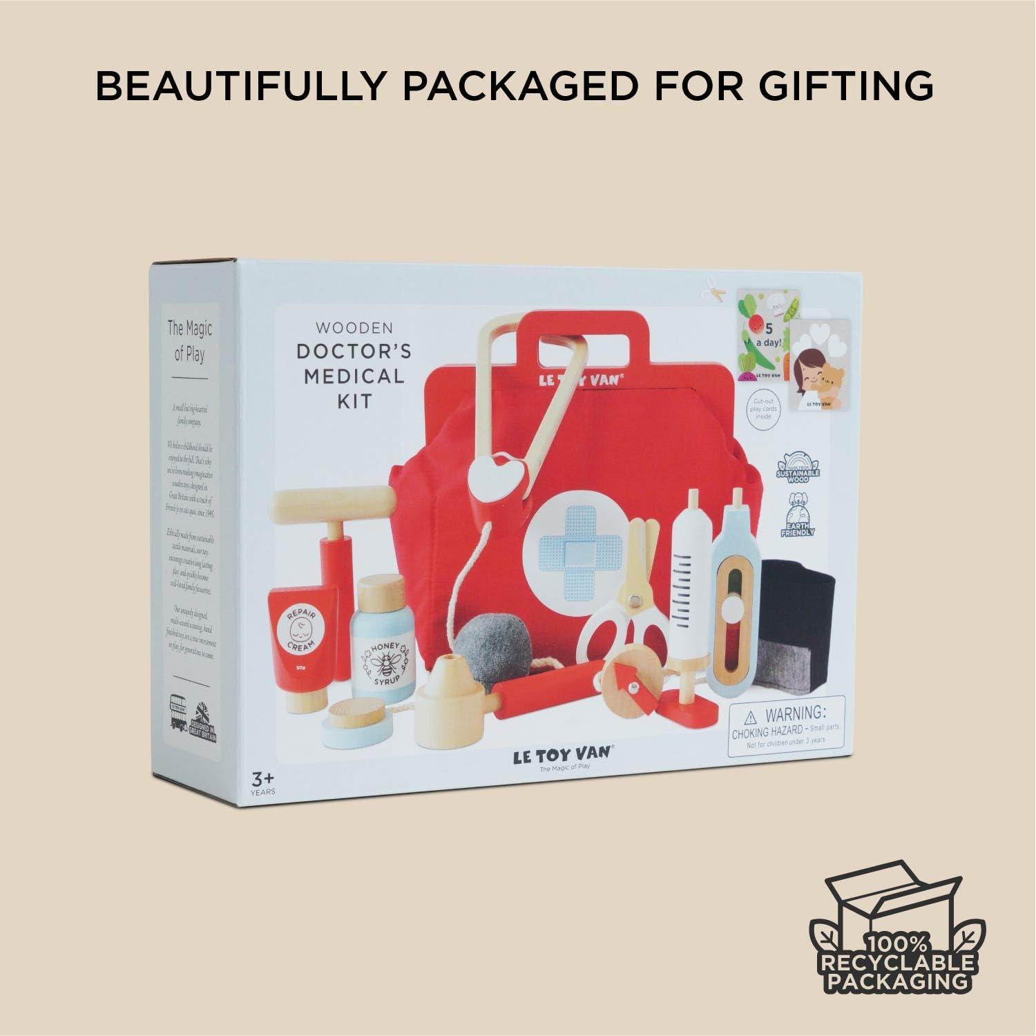 Juego de Rol Médico Le Toy Van Honeybake 22x14cm para Niños