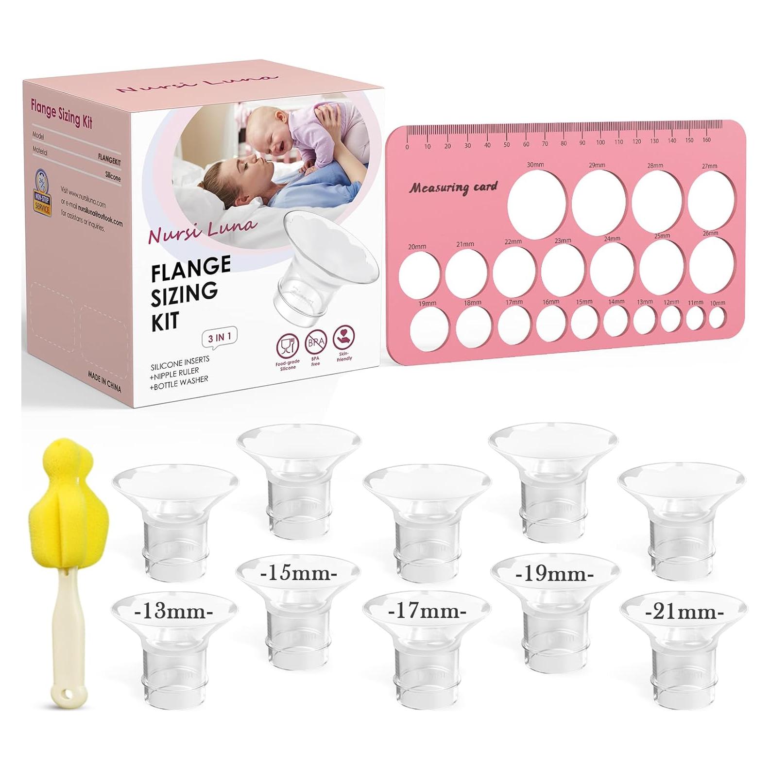 Kit de Tamaño de Brida 3 en 1 Nursi Luna 10PCS 13-21mm