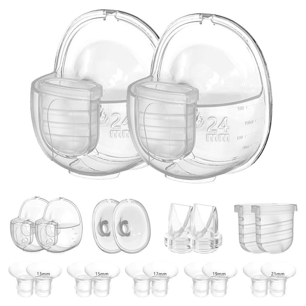Conjunto Extractores de Leche S32 IVARONAL 10 Piezas Flange 13-21mm