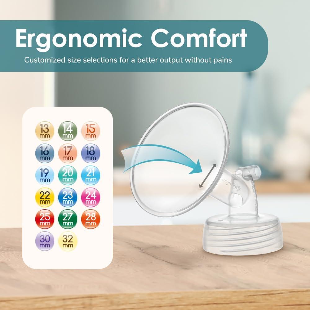 2 Piezas Flanges Anchos Maymom 17 mm Compatibles con Spectra S1/S2