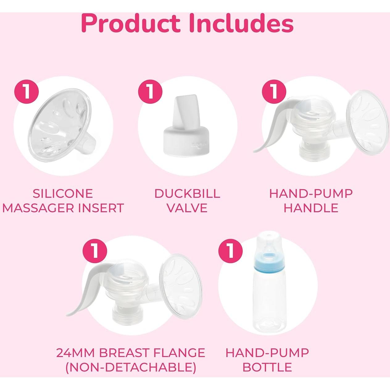 Bomba de Pecho Manual Spectra - Portátil y Ergonómica