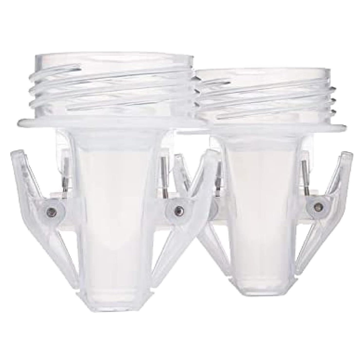 Adaptador de Extractor de Leche Motif Medical Pump-to-Bag - Compatible con Spectra S1/S2 - Juego de 2