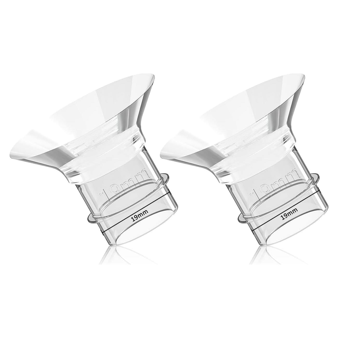 Insertos de Flange 19mm Coolle para Extractor de Leche - 2 Pcs