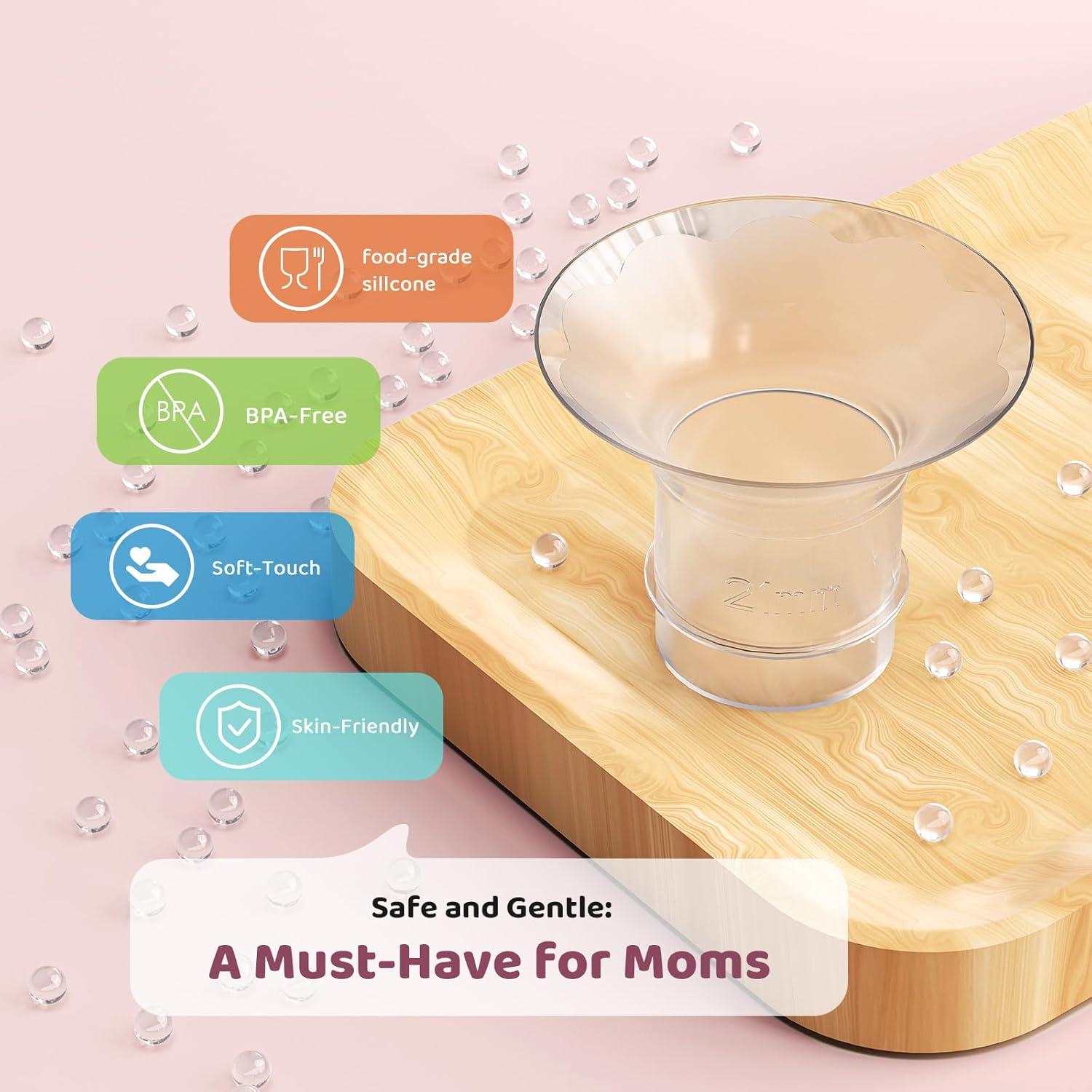 Kit de Tamaño de Brida Nursi Luna 10PCS Silicona 13-21mm