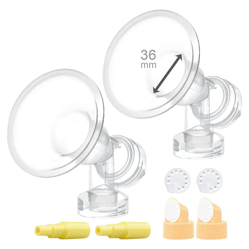 Flange 36 mm Maymom para Extractores Spectra S1 S2 M1