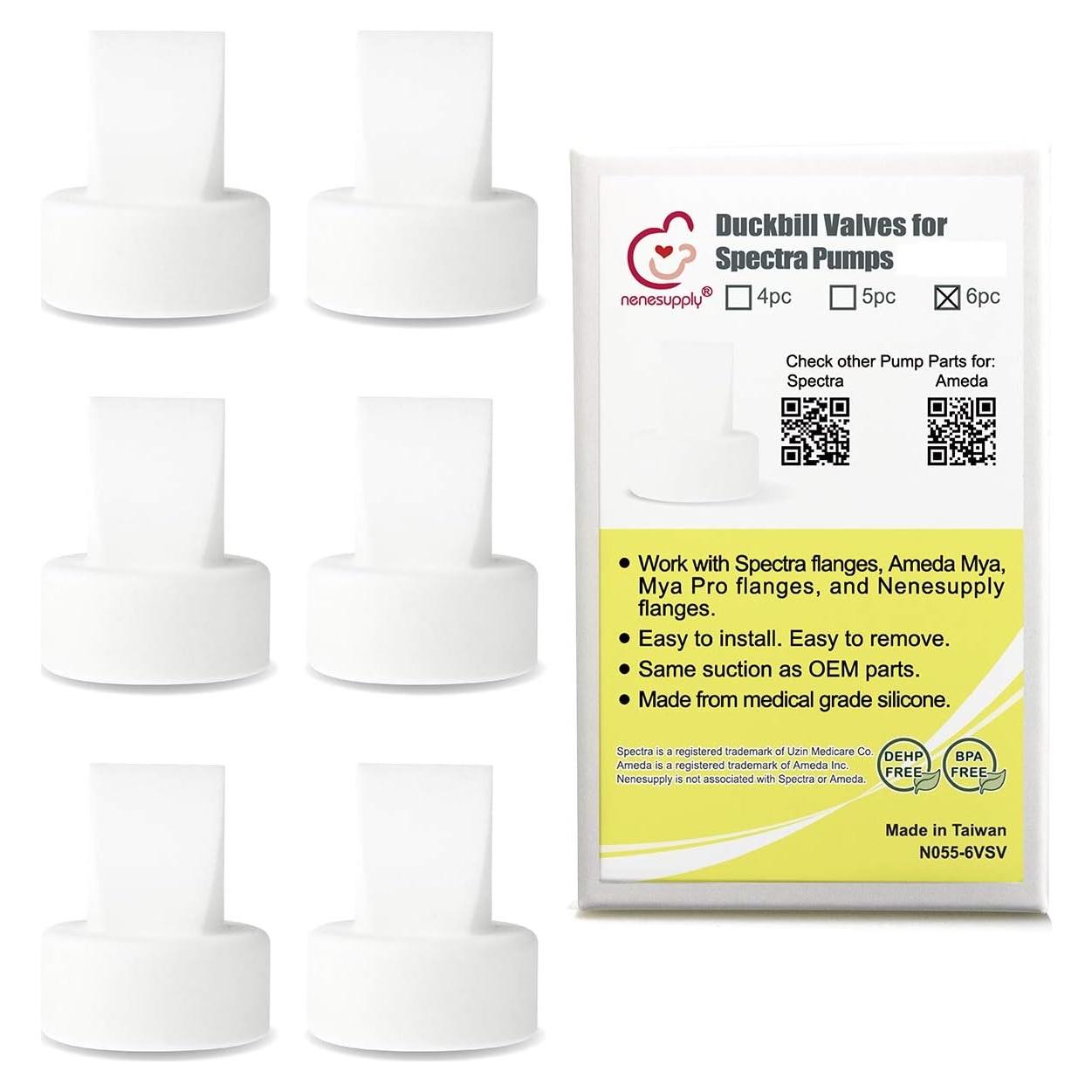 Válvulas de Pico de Pato Nenesupply para Extractores Spectra - 6 Piezas