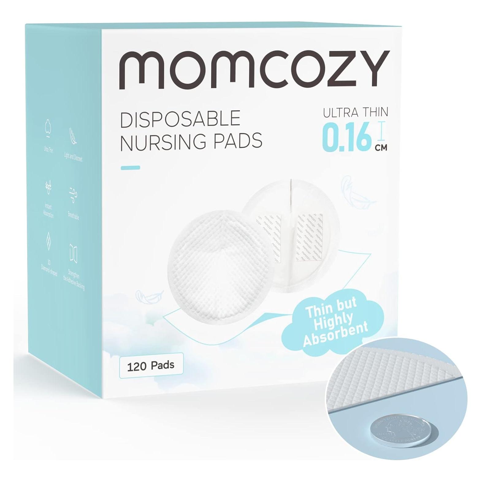 Almohadillas Desechables para Lactancia Momcozy 120 Unidades