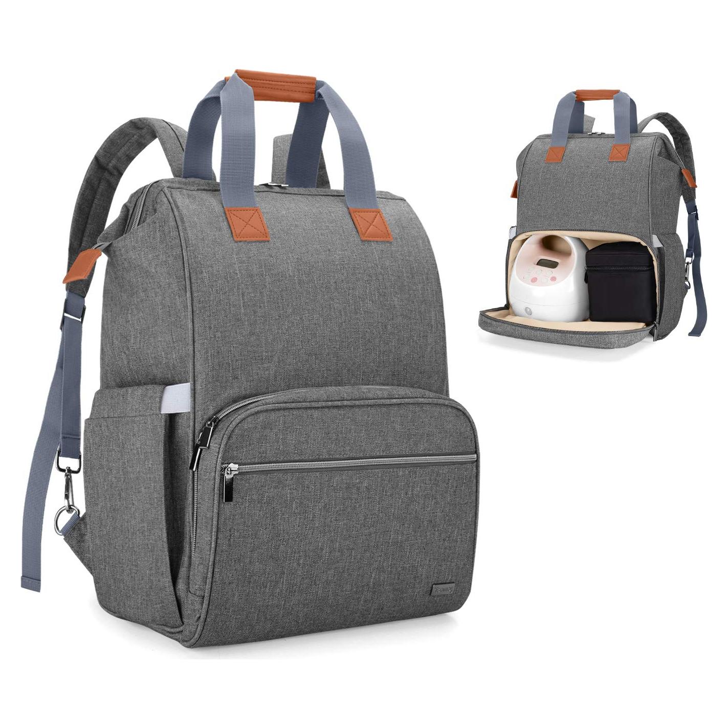 Bolsa Mochila Extractor de Leche Teamoy Gris - Compatible con Spectra y Medela