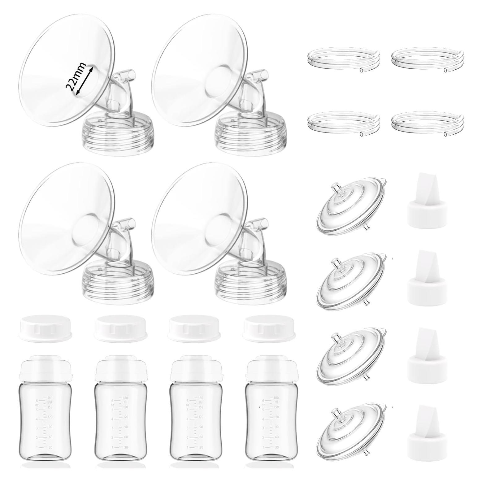 Kit de Piezas de Bomba de Pecho IVARONAL 4 Paquetes 22mm