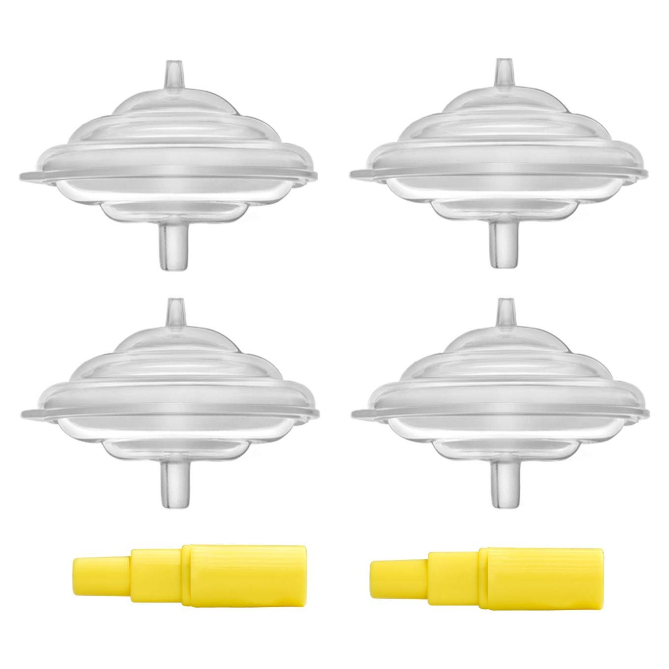 Protector de Retorno Maymom para Extractores Spectra S1 S2 9 Plus - 6 Piezas
