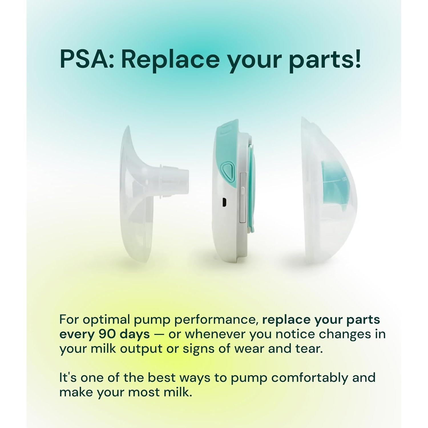 Extractor de Leche Doble Willow Go Portátil Eléctrico 148 ml