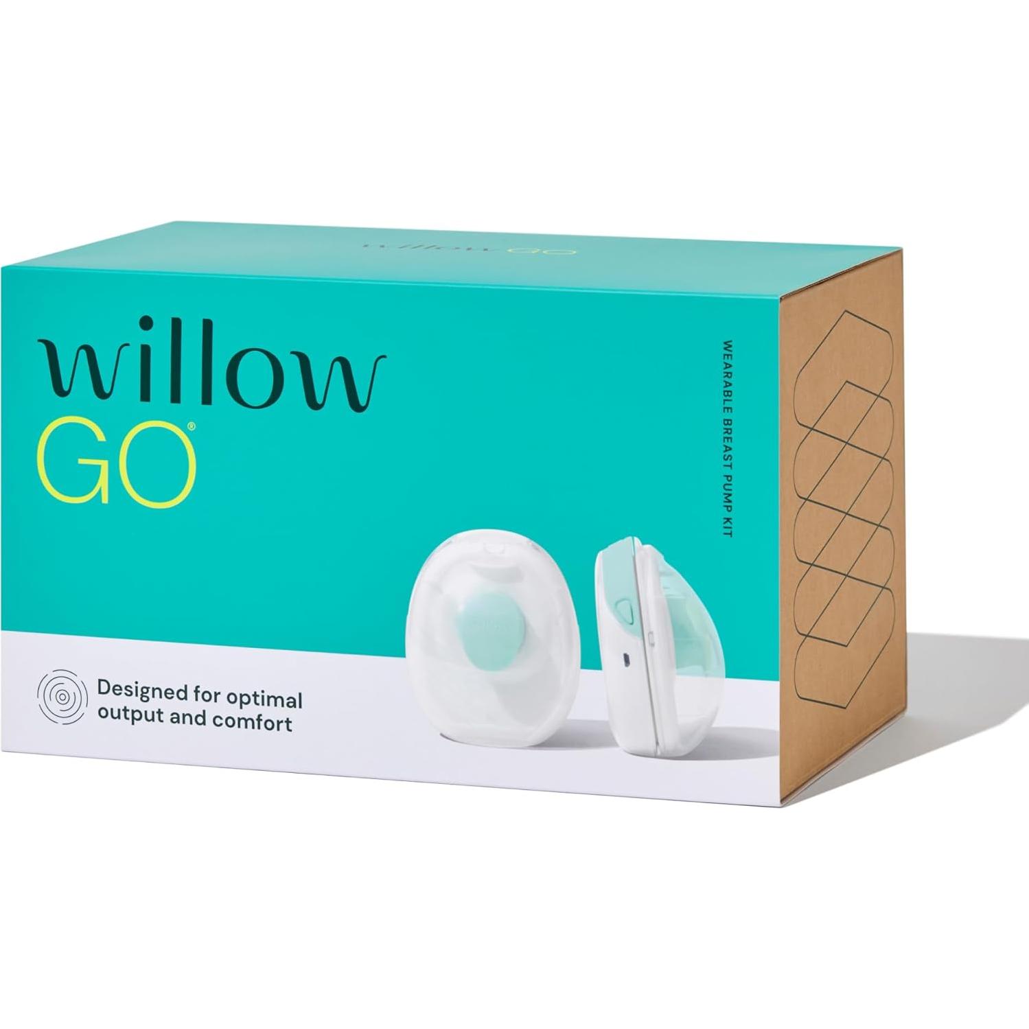 Extractor de Leche Doble Willow Go Portátil Eléctrico 148 ml