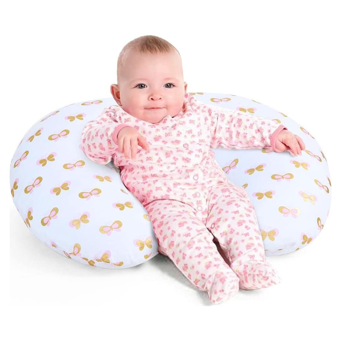 Almohada de Lactancia Pequeña Almohada de Uva Rosa 58x46 cm