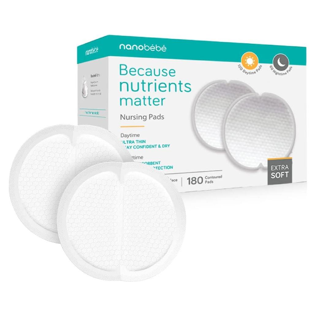 Almohadillas Desechables para Lactancia Nanobebé 180 Unidades