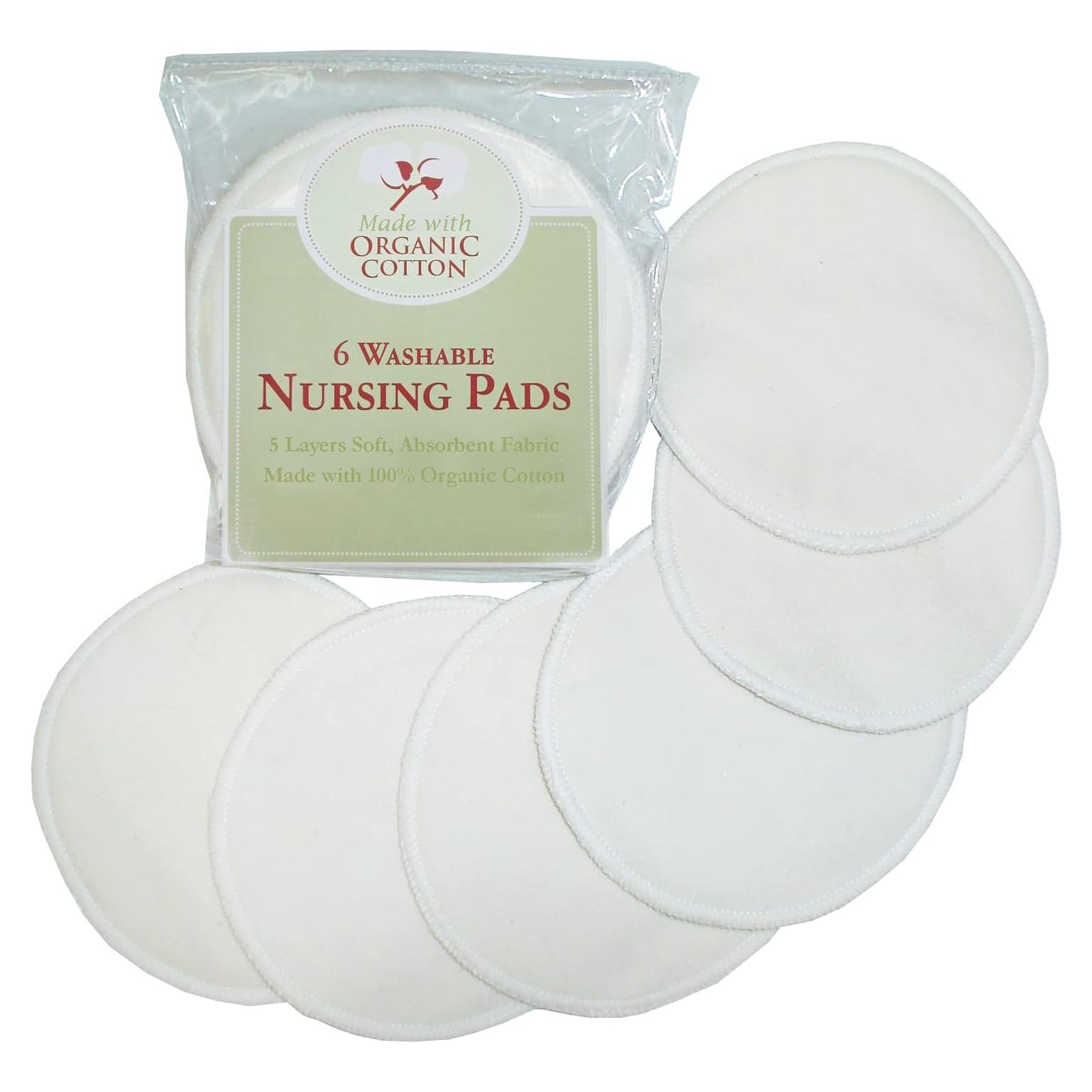 Almohadillas de Lactancia TL Care Algodón Orgánico 6 Unidades