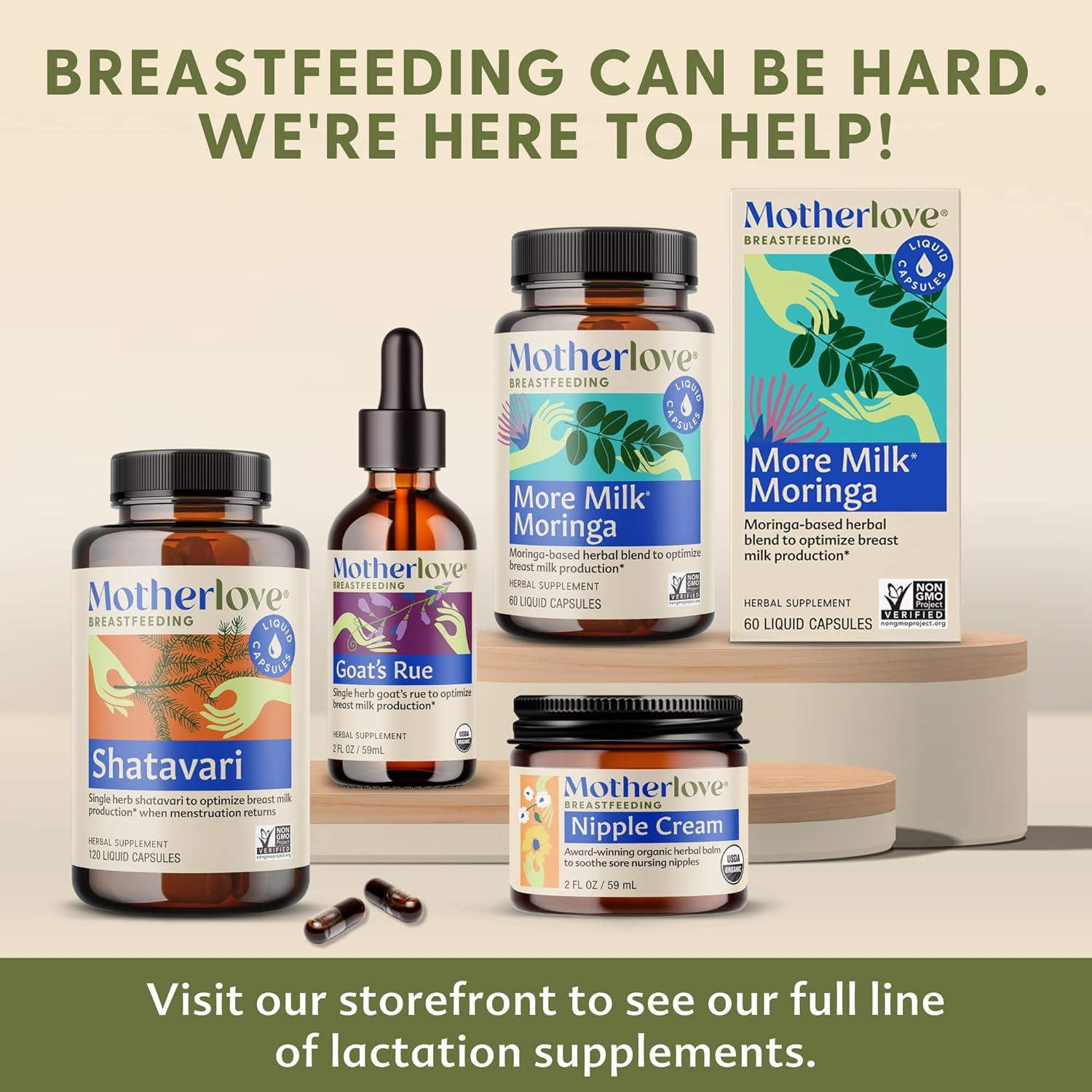 Crema para Pezones Orgánica Motherlove 56.7 g - Sin Lanolina