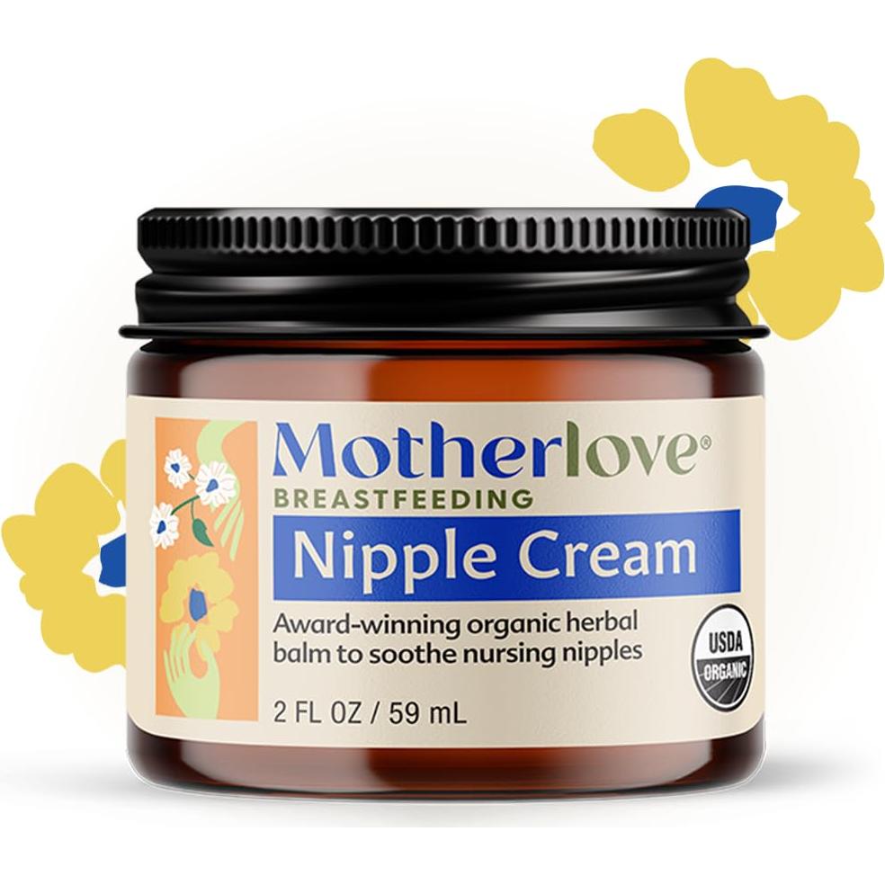 Crema para Pezones Orgánica Motherlove 56.7 g - Sin Lanolina