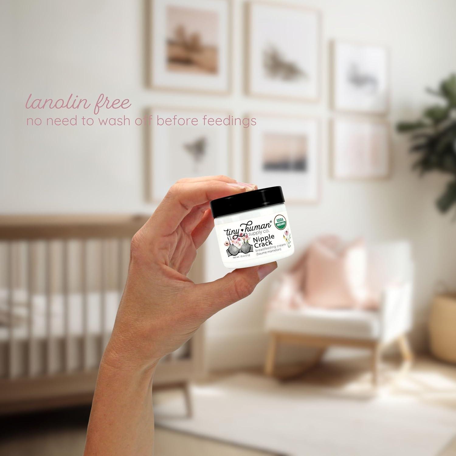 Crema de Pezón Orgánica Nipple Crack 51g - Alivio Rápido