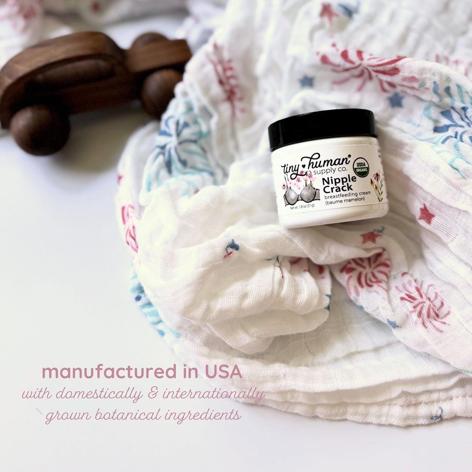 Crema de Pezón Orgánica Nipple Crack 51g - Alivio Rápido