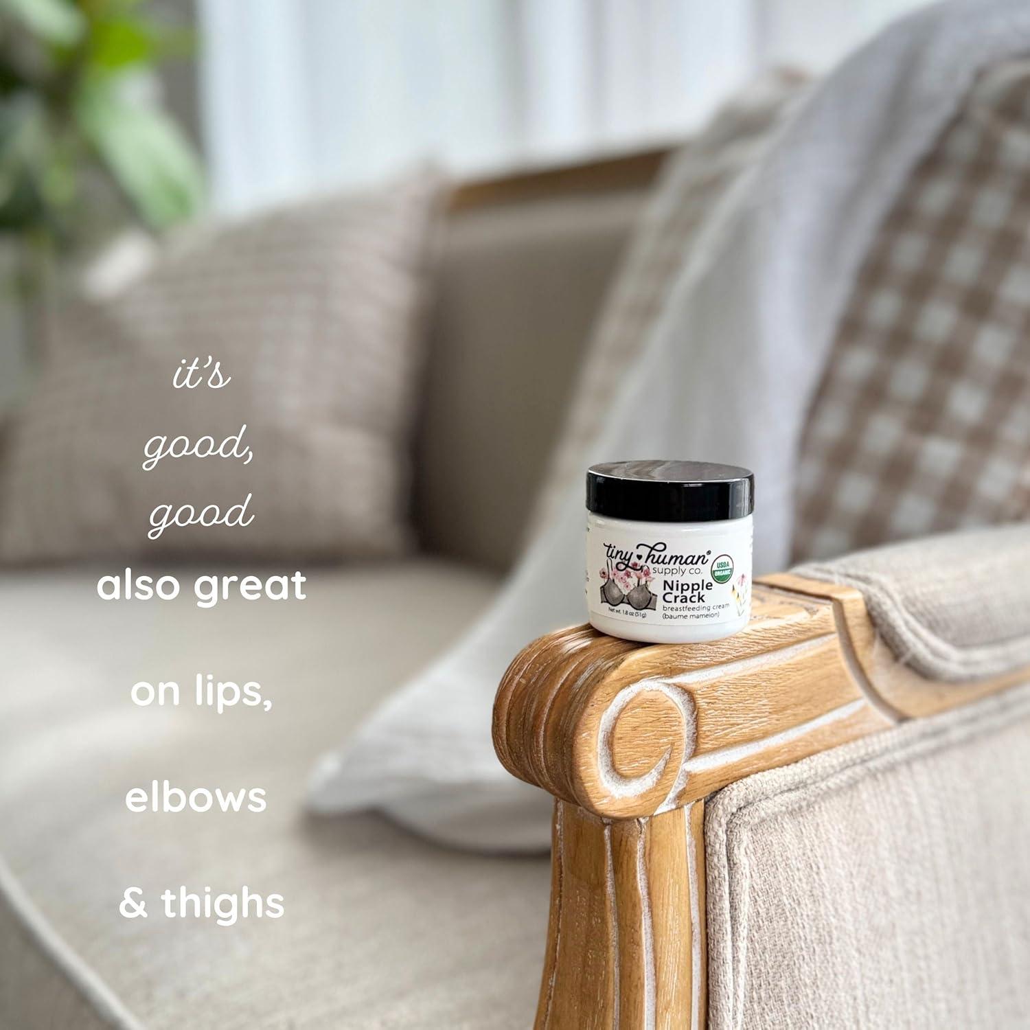 Crema de Pezón Orgánica Nipple Crack 51g - Alivio Rápido