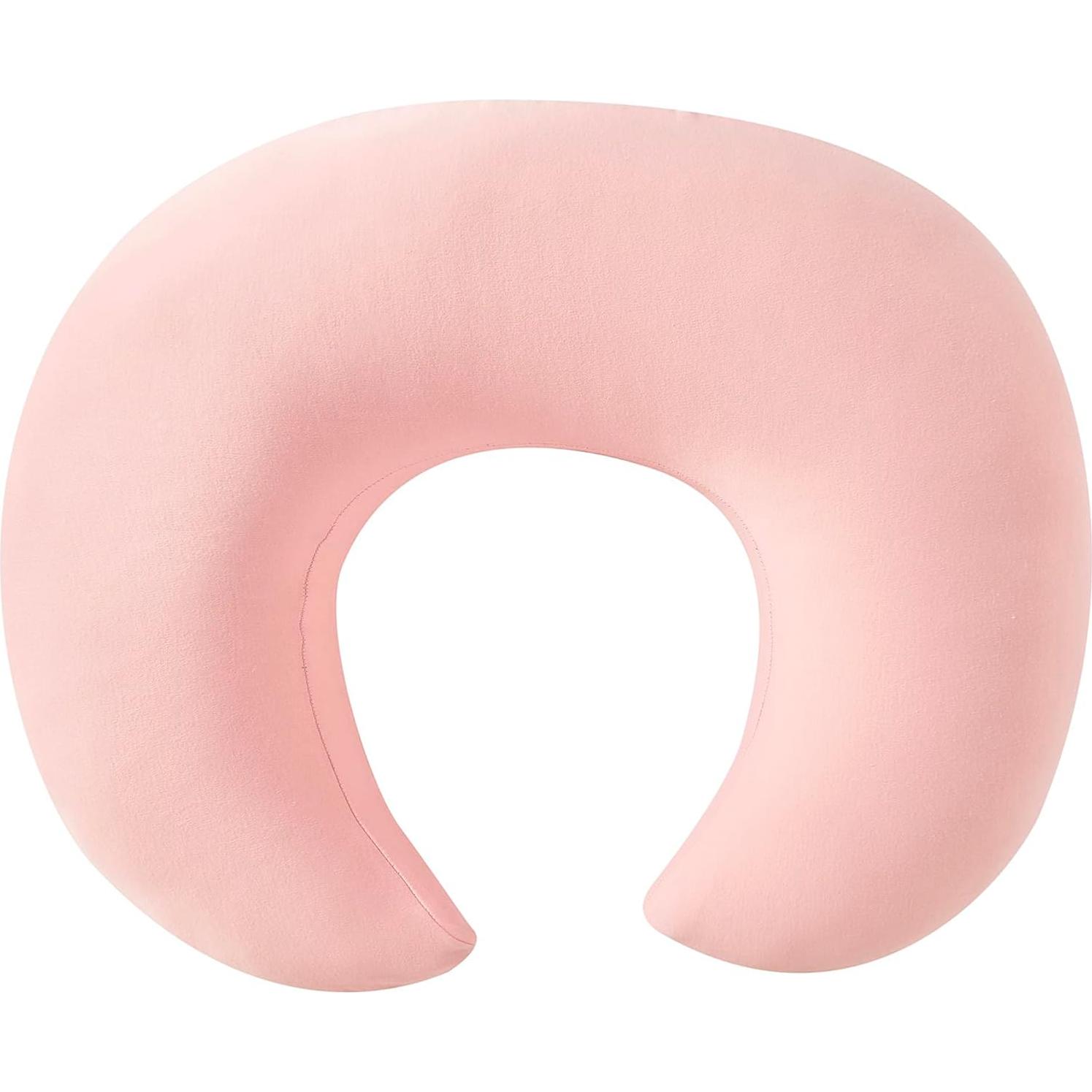Almohada de Lactancia Grande QUENESS Rosa 65x51 cm Suave