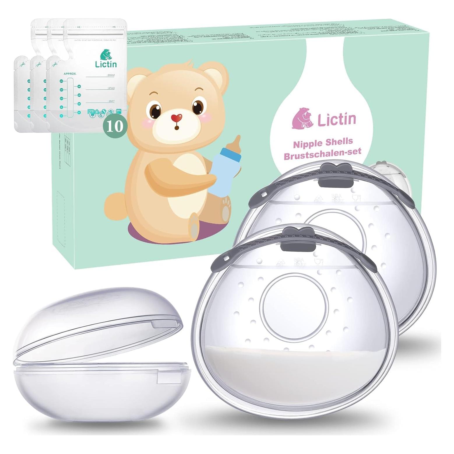 Colector de Leche Materna Lictin 70ml - 2 Pcs Silicona