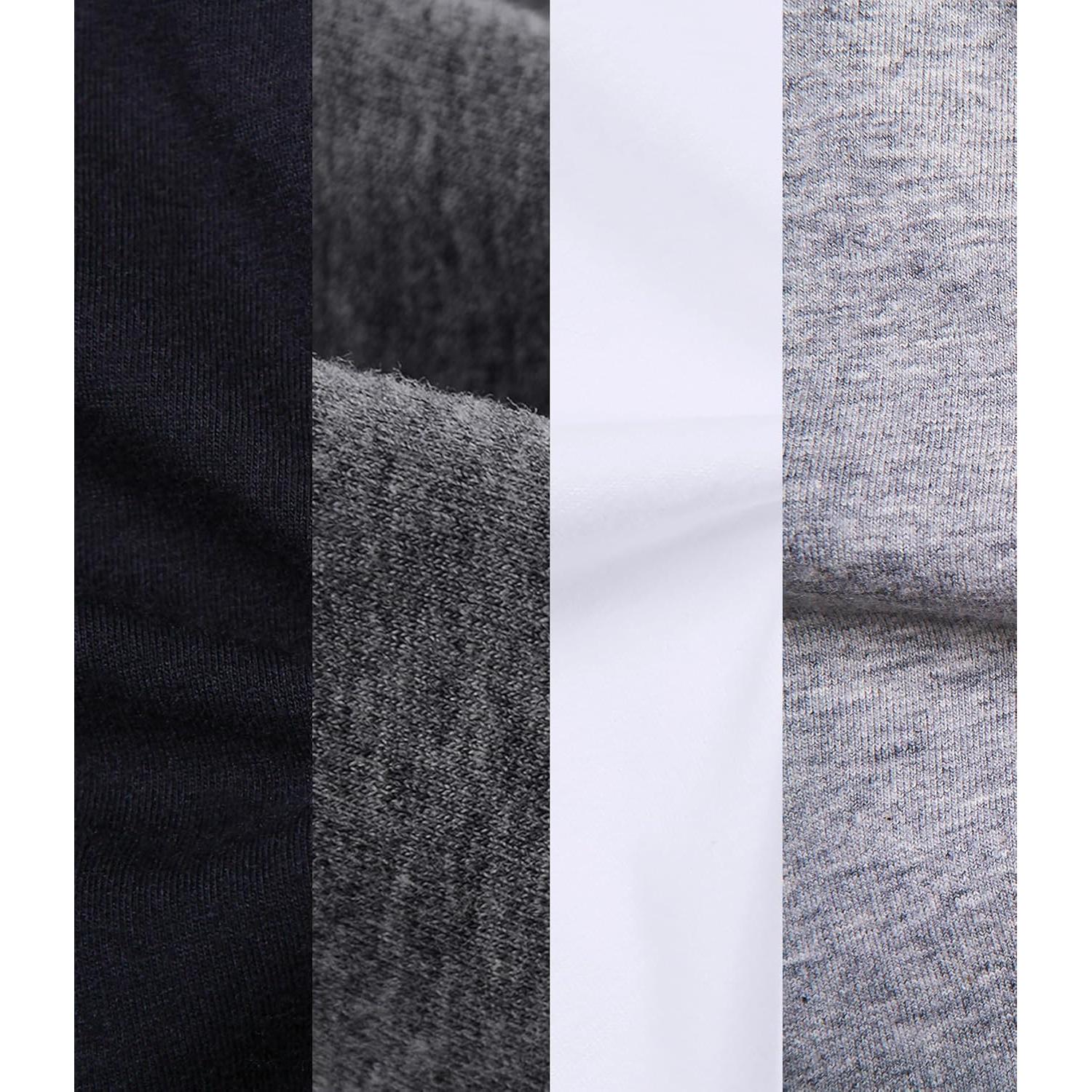 Camisetas de Maternidad SUIEK Algodón para Lactancia 4 Pcs