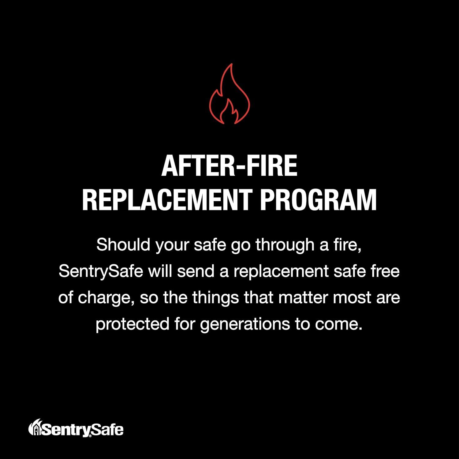 Caja Fuerte SentrySafe 1210 a Prueba de Fuego 5.16L