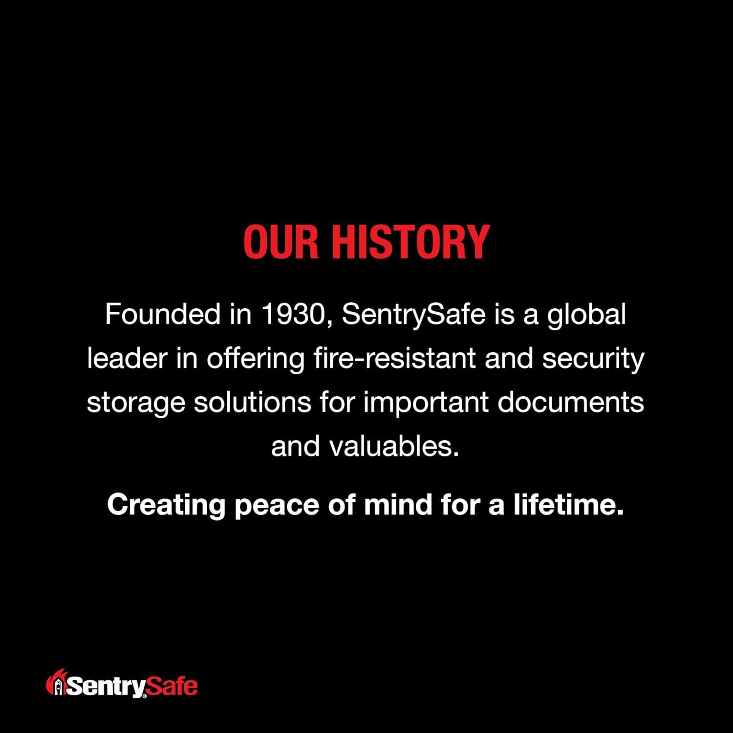 Caja Fuerte SentrySafe 1210 a Prueba de Fuego 5.16L